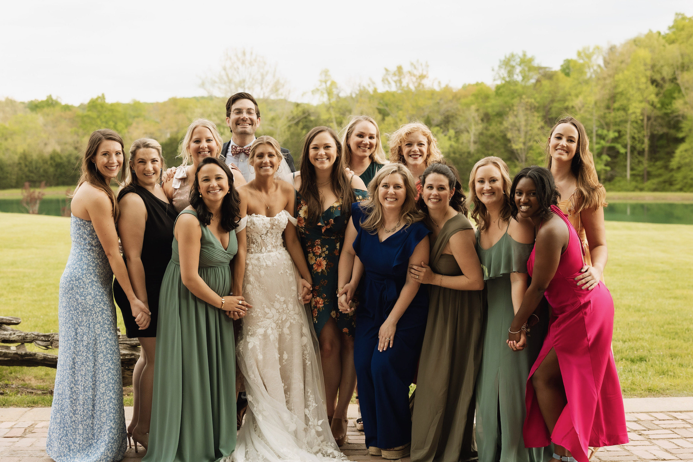 Residents at Dr. Sabourin's wedding