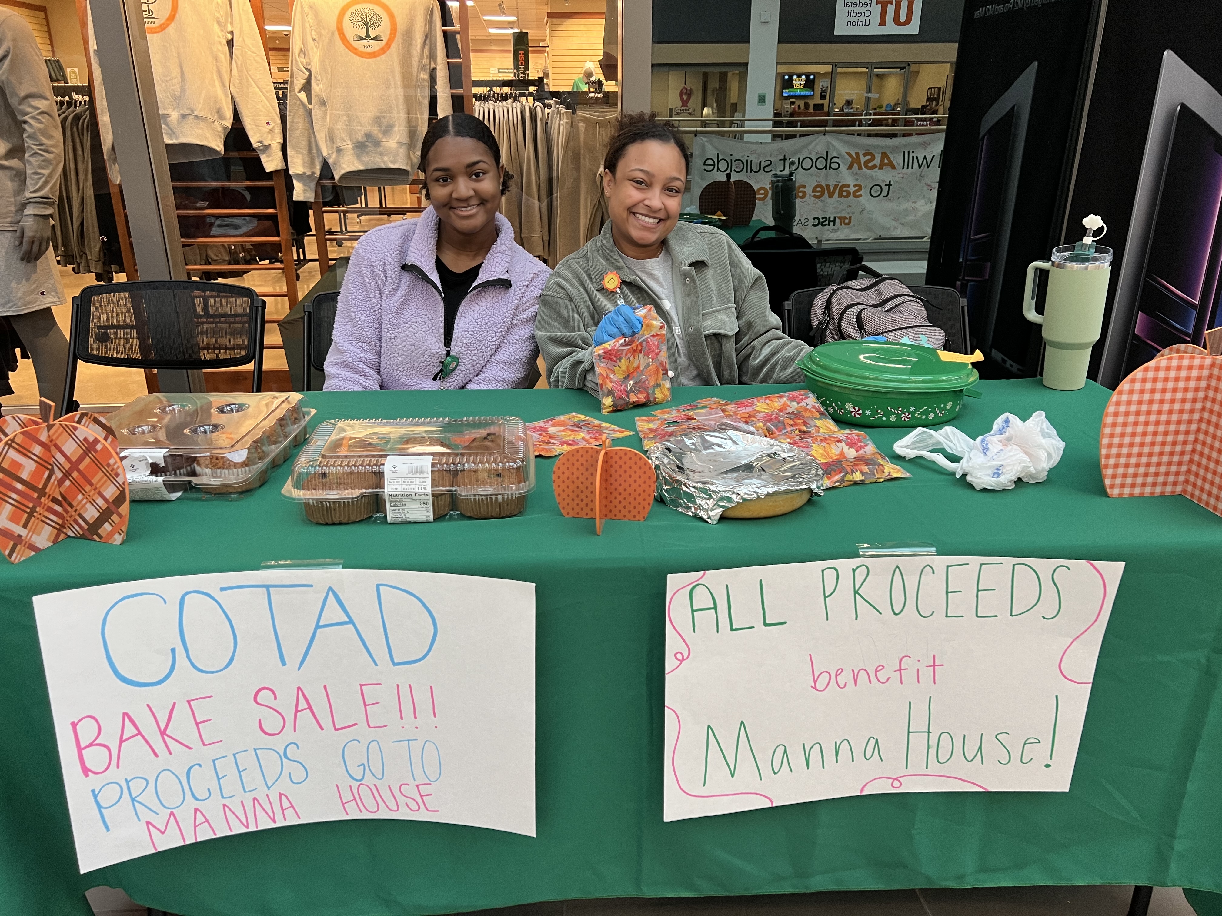 COTAD bake sale