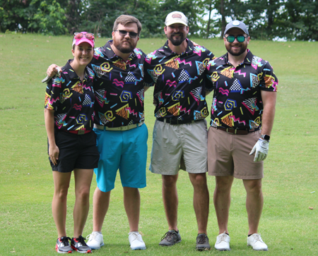  Group of residents on the golf course