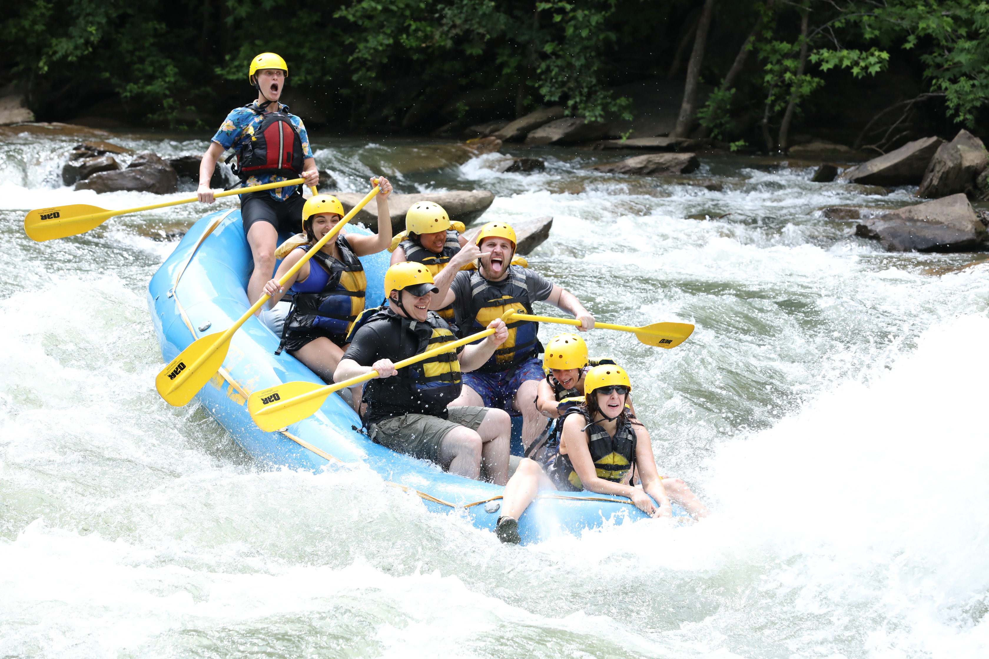 residents at ocoee team building event