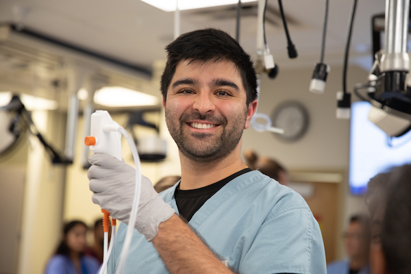 Fellows in a clinical training setting